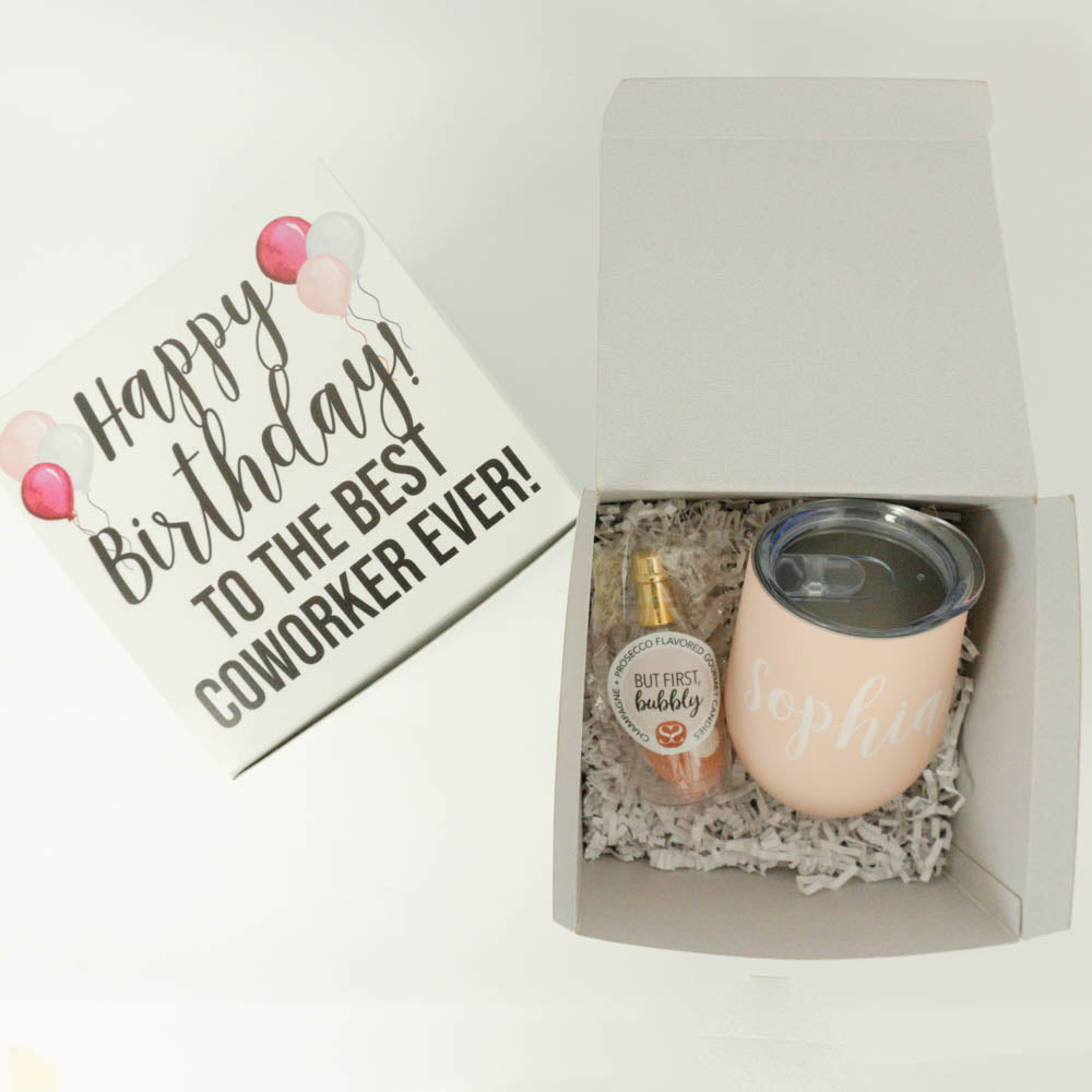 Happy Birthday to the Best Coworker Ever Gift Box