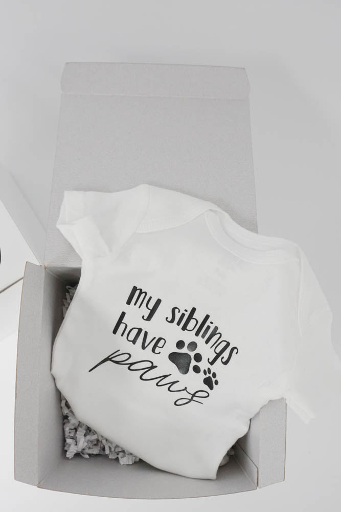 Promoted from Fur Grandma to Human Grandma Gift Box