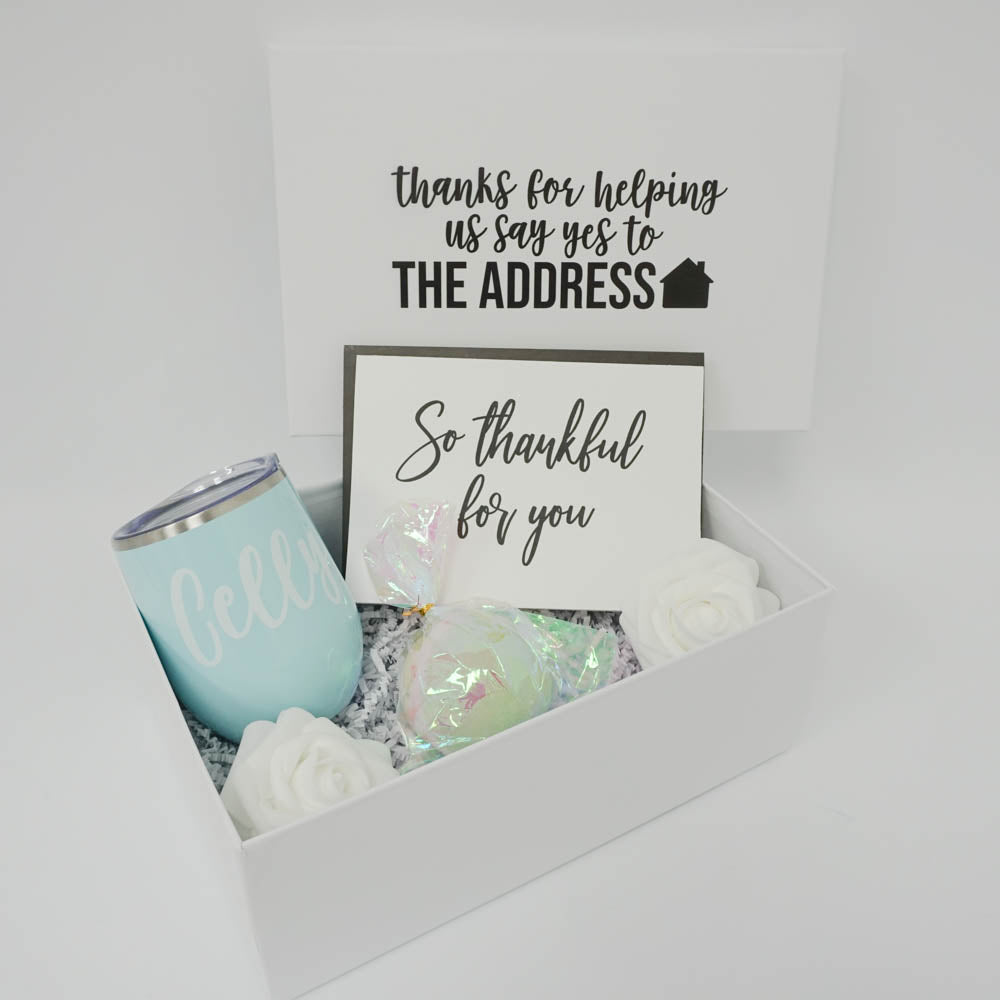 Thanks for Helping Us Say Yes to the Address Gift Box