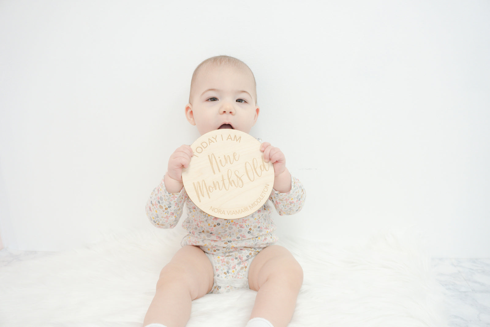 Personalized Milestone Signs for Baby