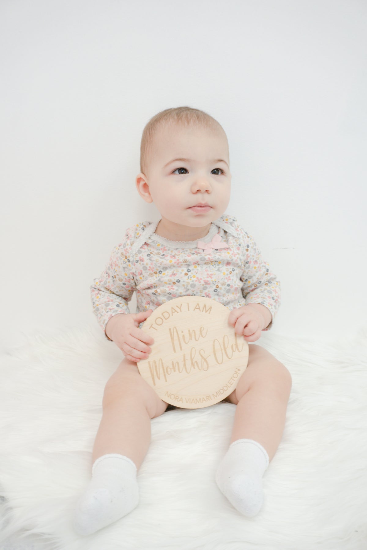 Personalized Milestone Signs for Baby