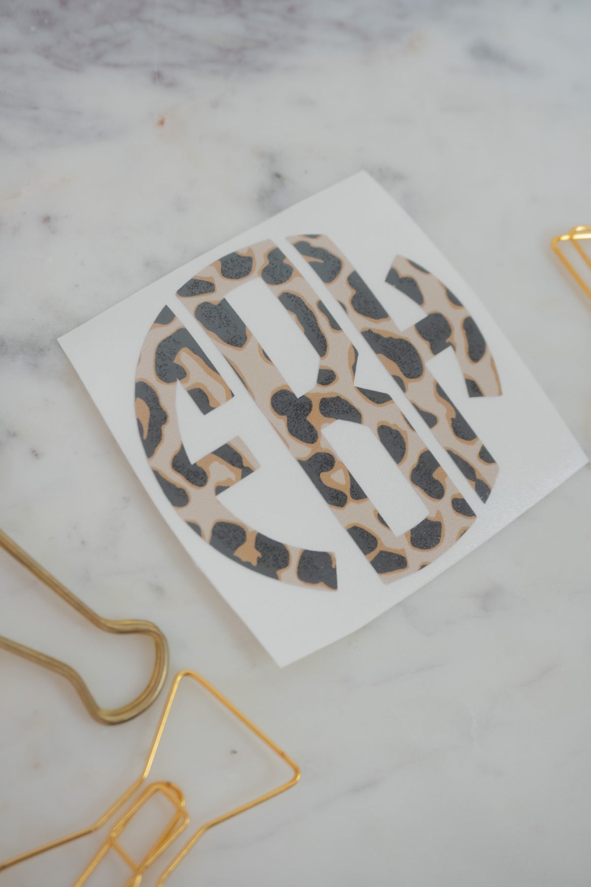 Monogram Vinyl Decal