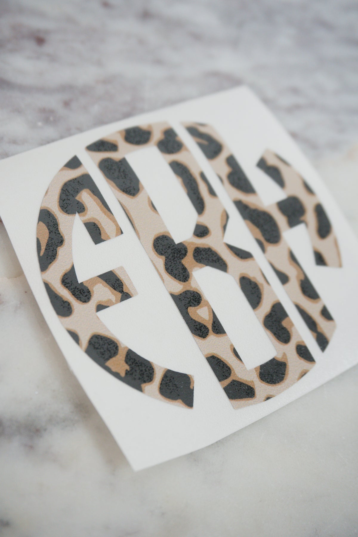 Monogram Vinyl Decal