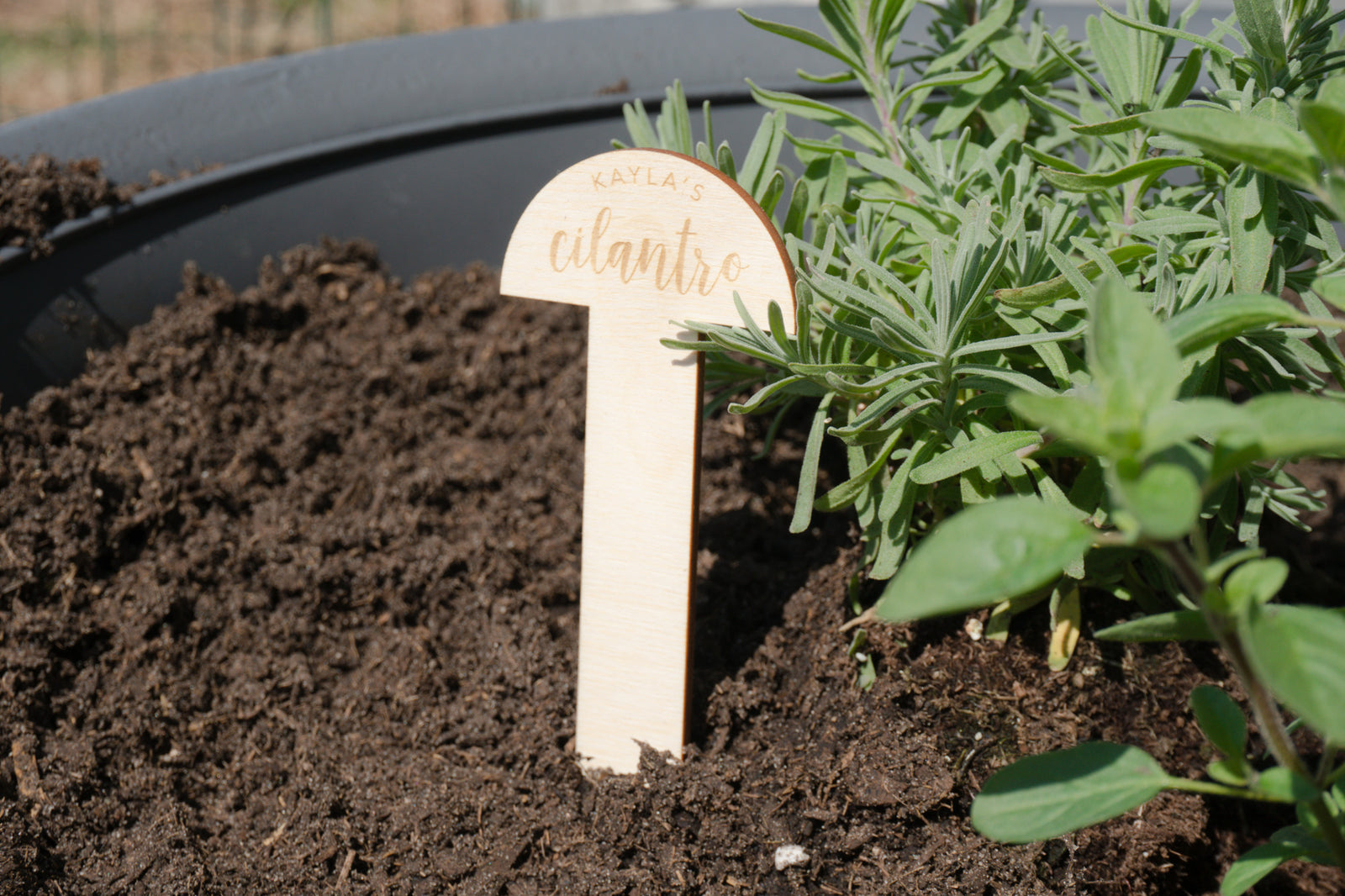 Floral Garden Marker