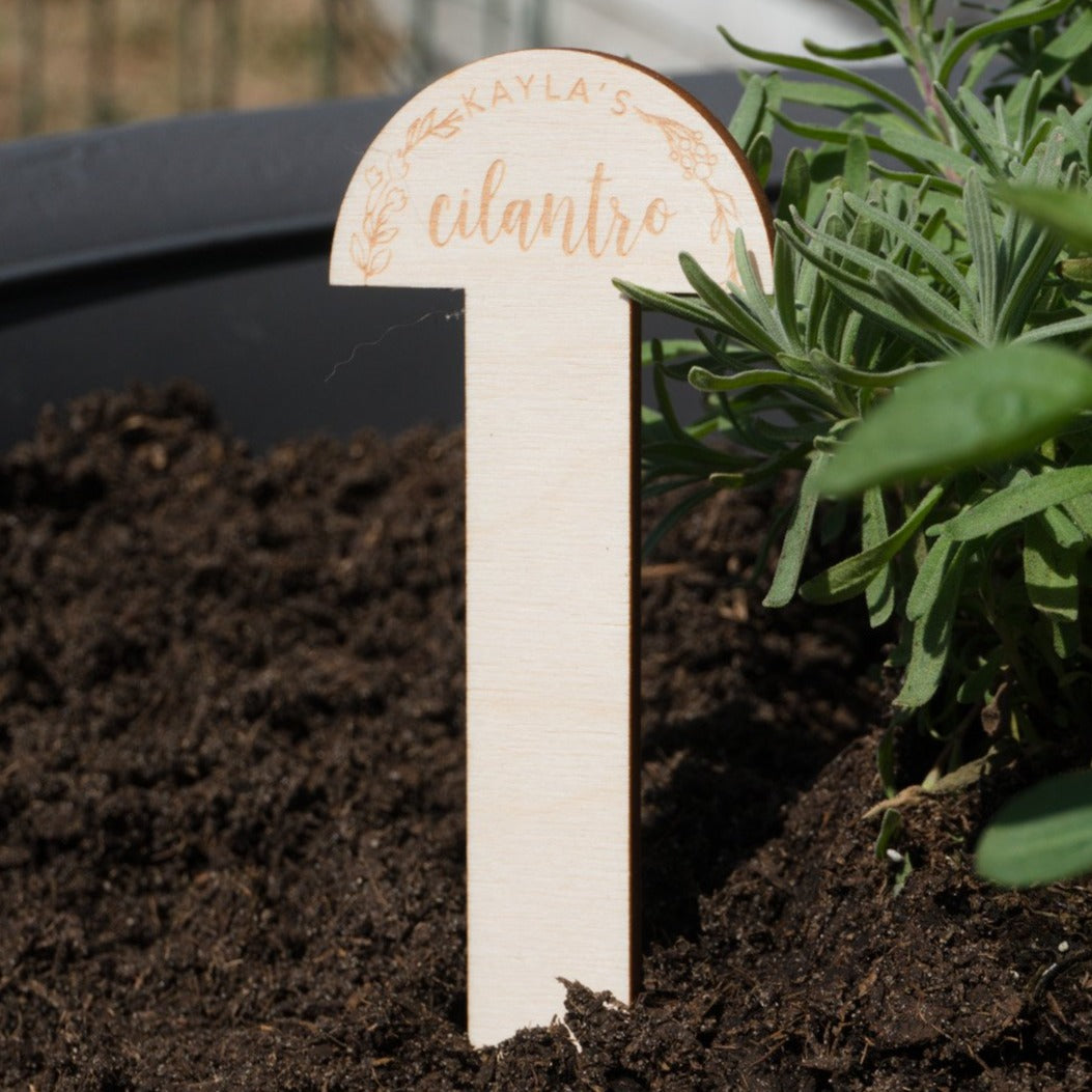 Floral Garden Marker