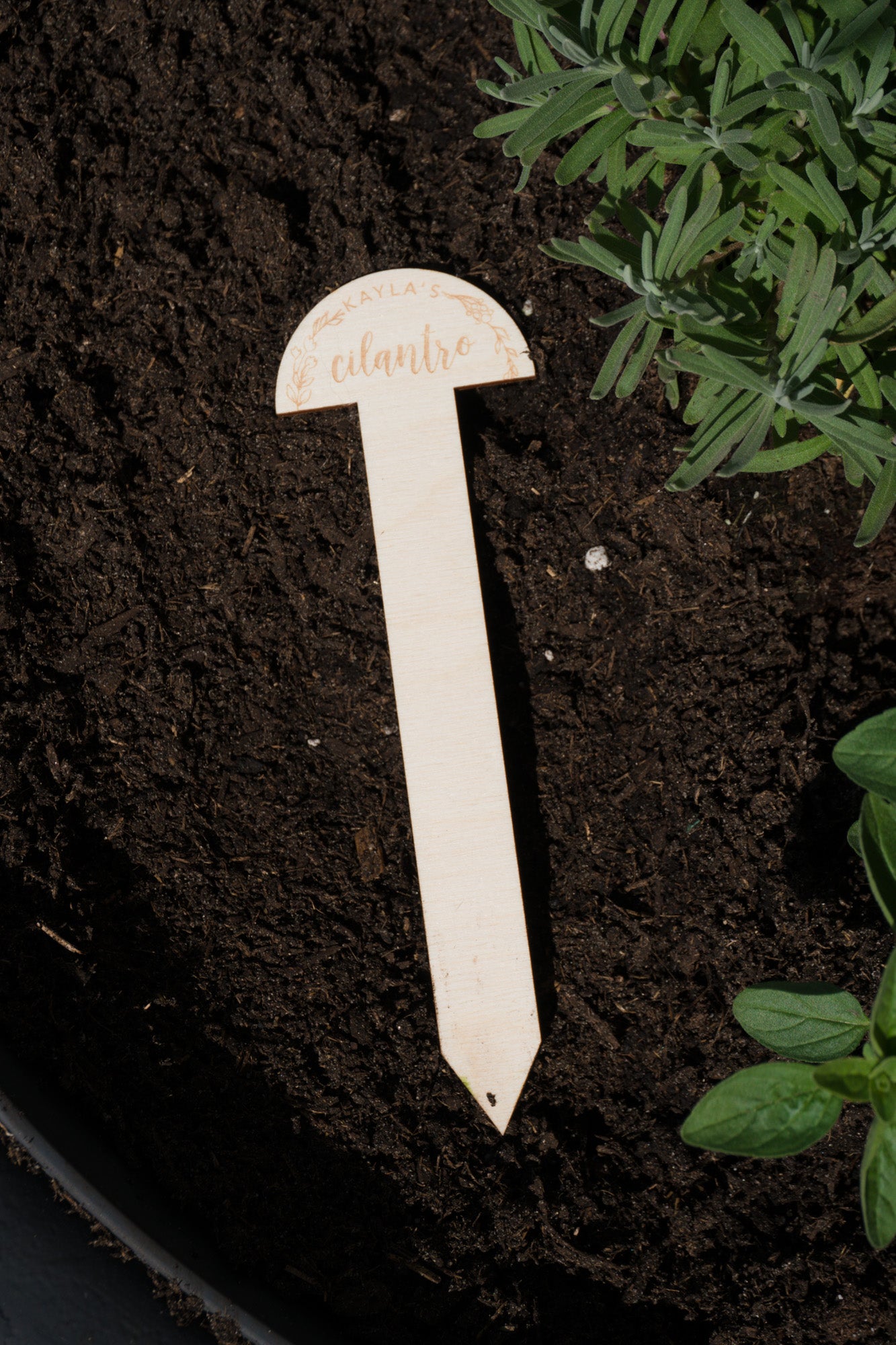 Floral Garden Marker