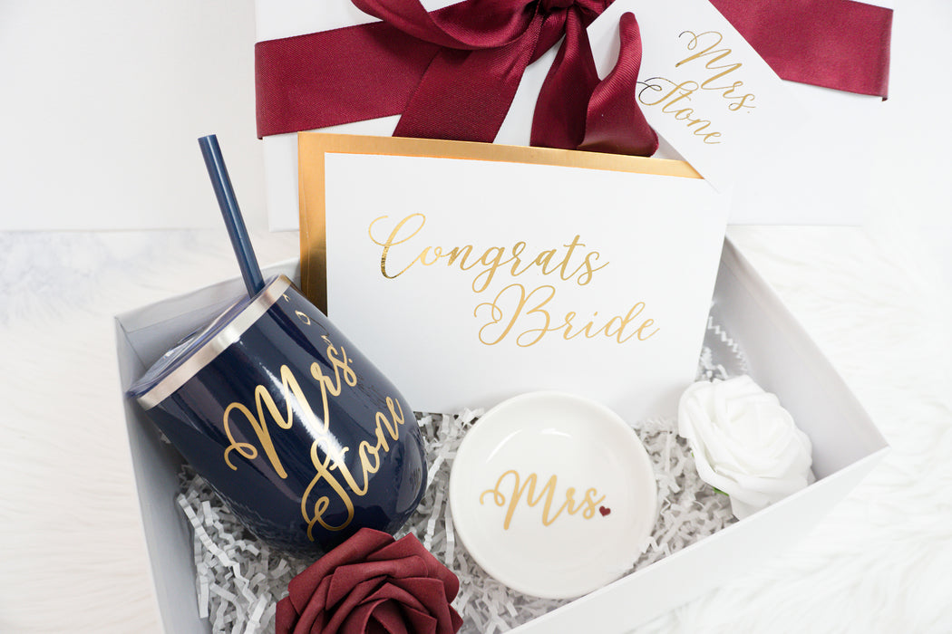 Congrats Mrs Deluxe Engagement Gift Box
