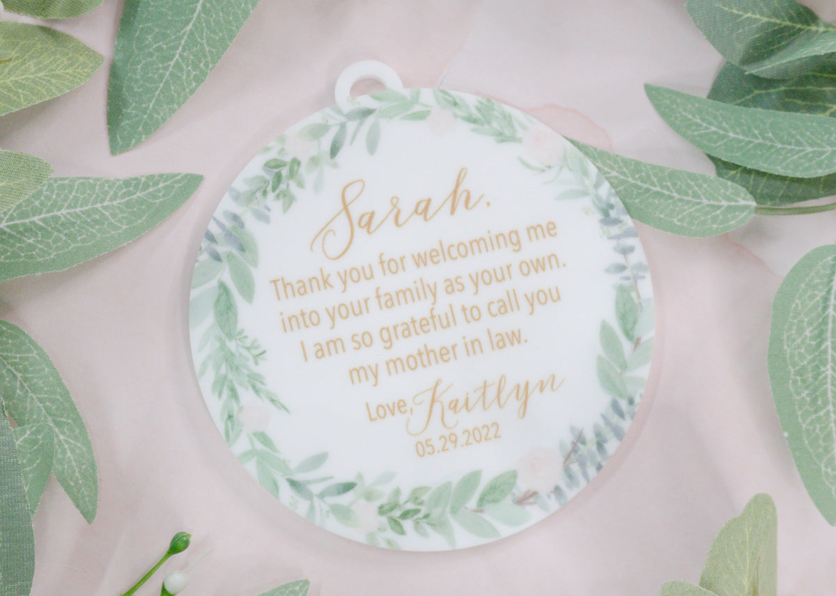 Mother in Law Personalized Ornament