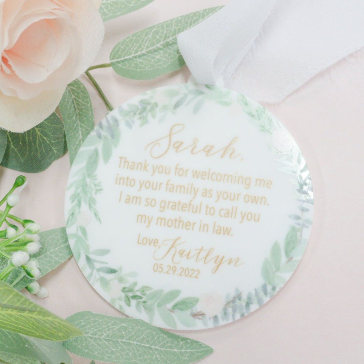 Mother in Law Personalized Ornament