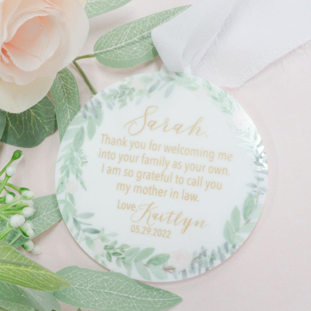 Mother in Law Personalized Ornament
