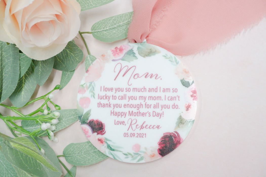 Happy Mother's Day Custom Ornament