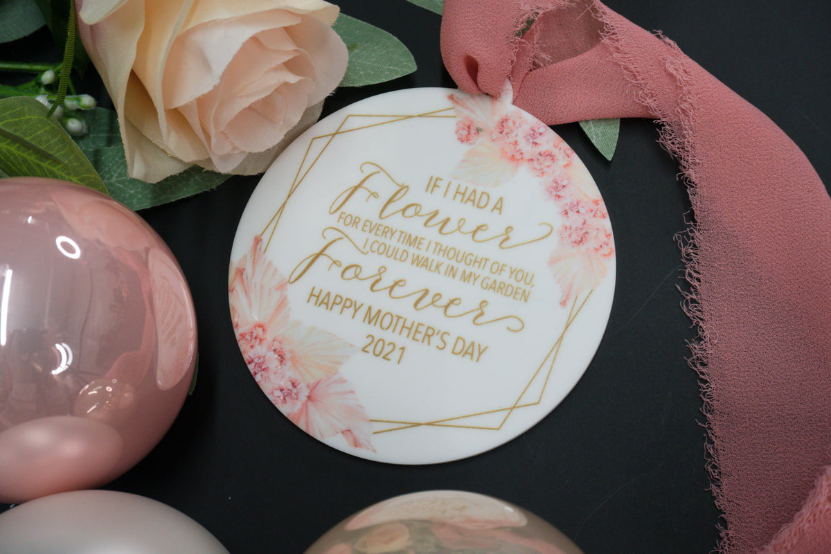 Happy Mother&#39;s Day Flowers Ornament