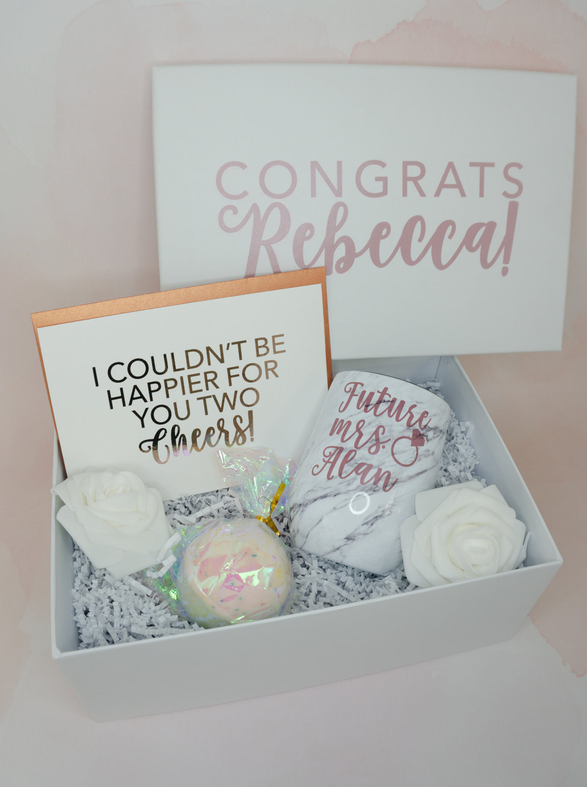 Happy For You Engagement Gift Box