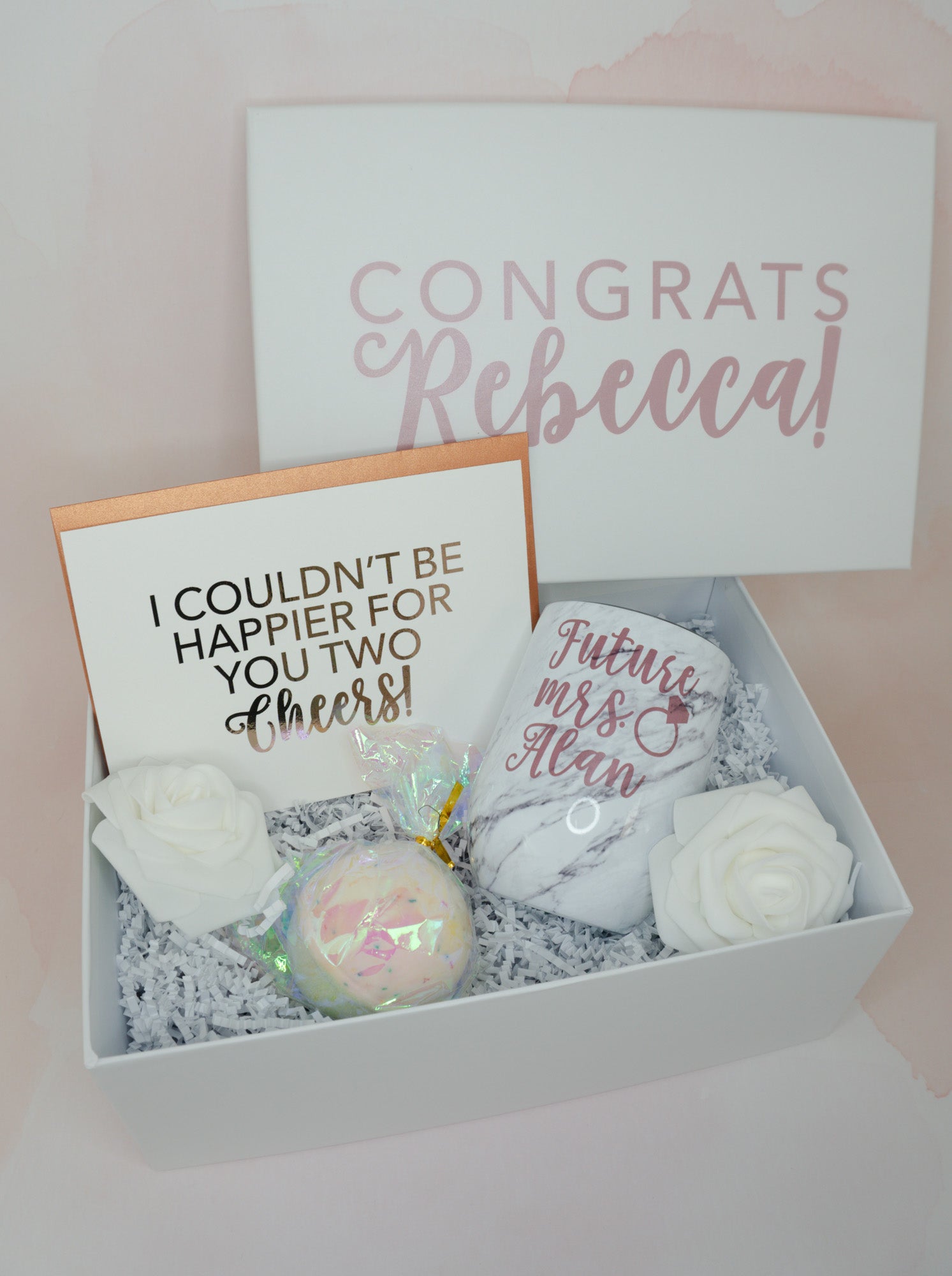 Happy For You Engagement Gift Box