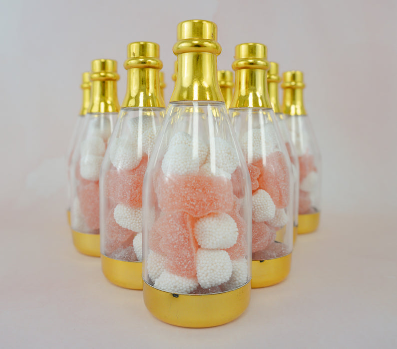 Champagne Gummy Bear Wedding Favors Personalized Gummy Bear 