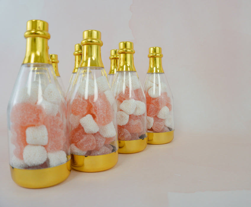 Champagne Gummy Bear Wedding Favors Personalized Gummy Bear 