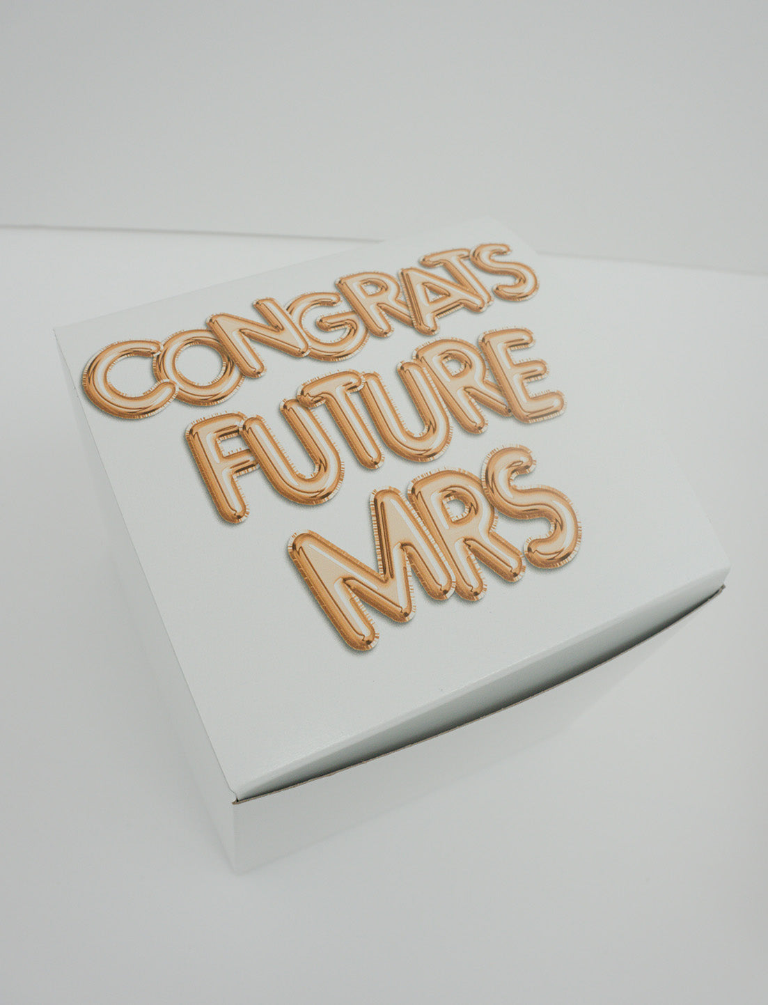 Congrats Future Mrs Balloon Engagement Gift Box