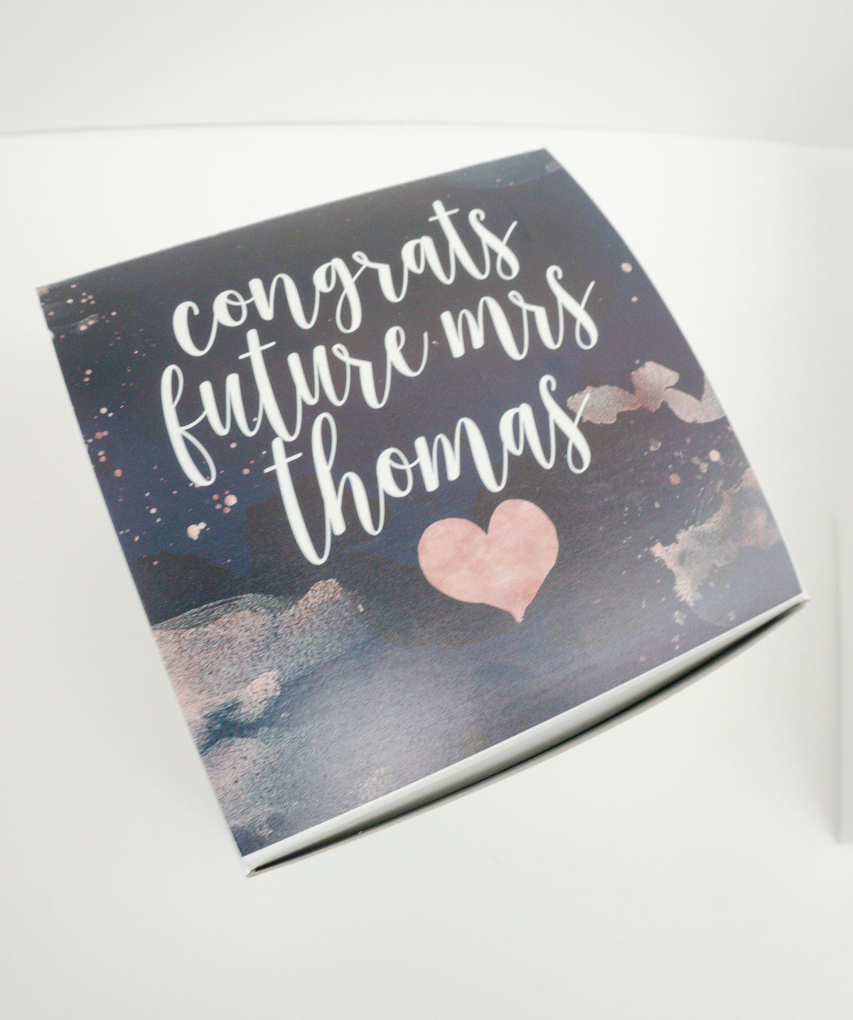 Congrats Future Mrs Navy Engagement Gift Box