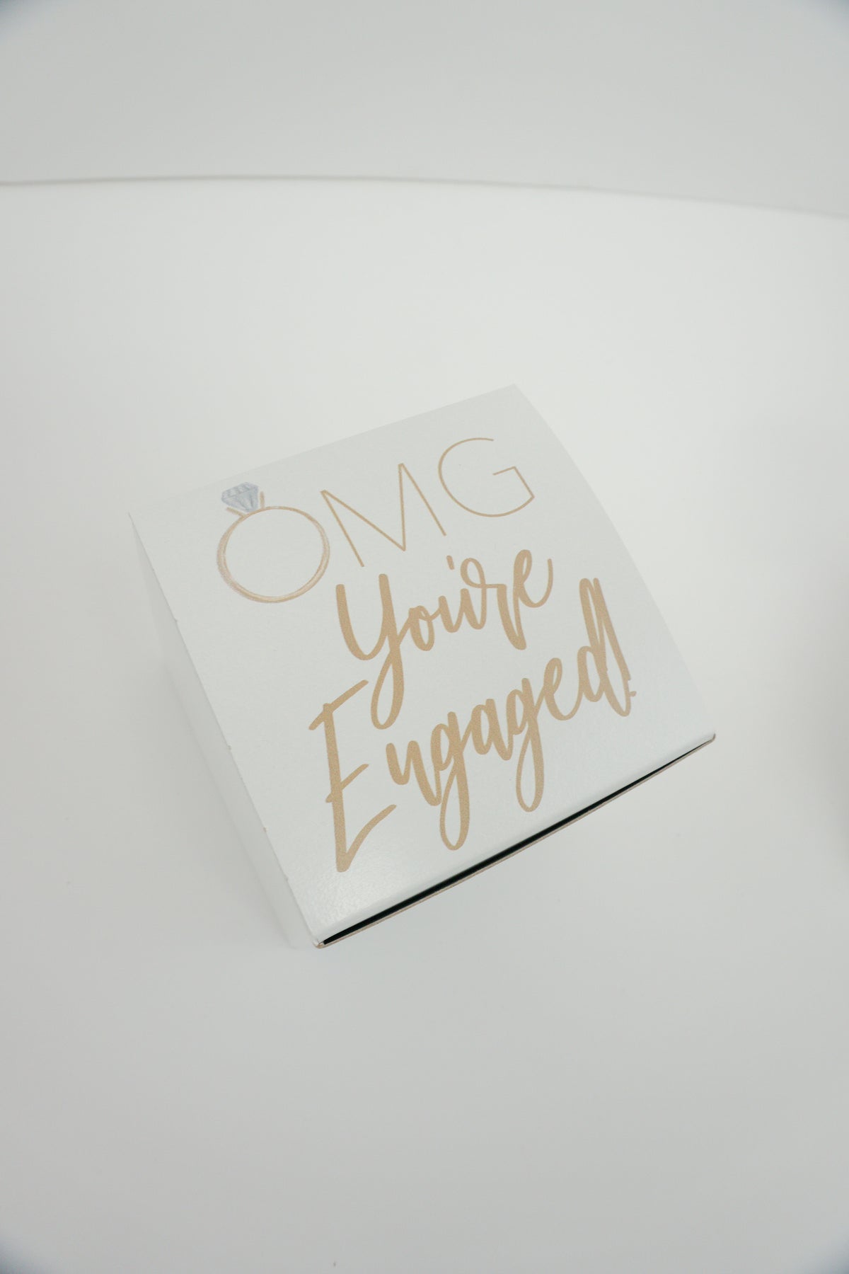 Ring Dish Engagement Gift Box