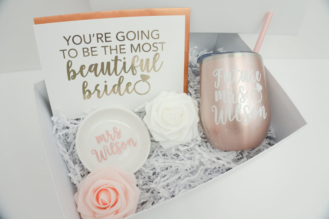 Future Mrs. Deluxe Engagement Gift Box — Simple & Sentimental