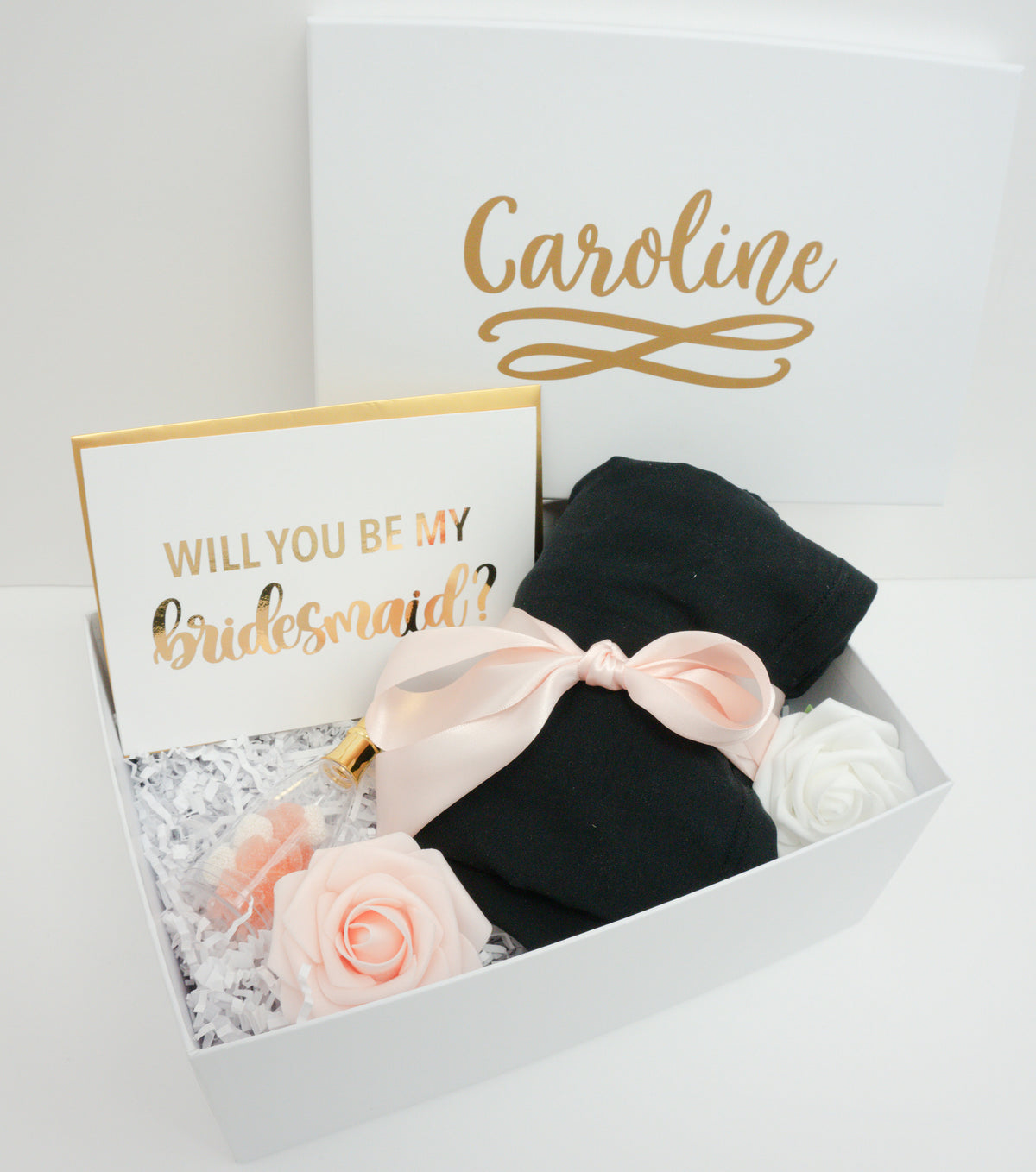 Bridesmaid Proposal Gift Box with Pajamas