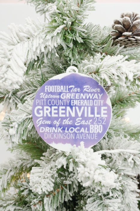 Greenville Christmas Ornament