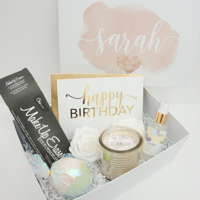 Happy Birthday Spa Deluxe Gift Box