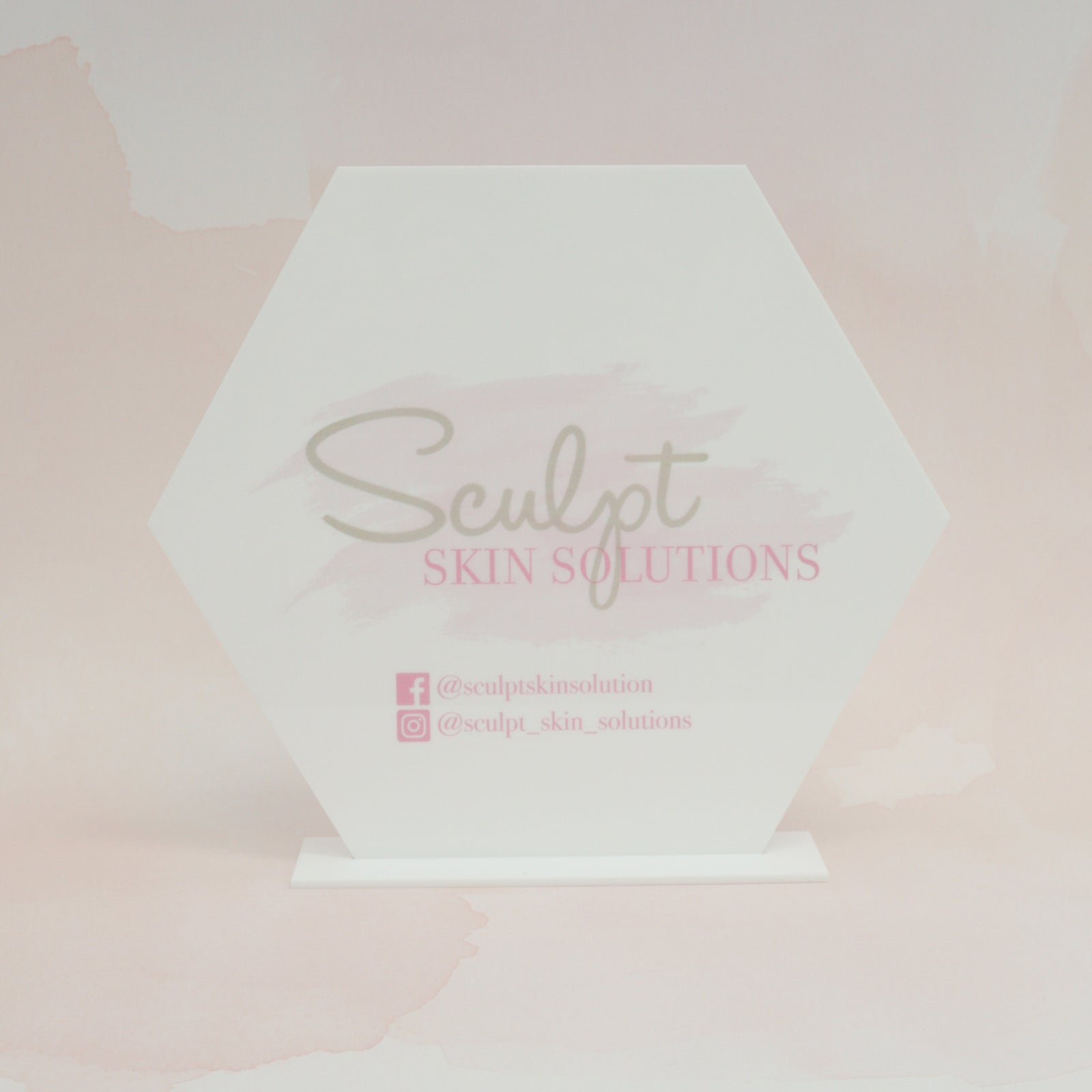 Custom Logo Acrylic Sign for Boutiques & Small Businesses