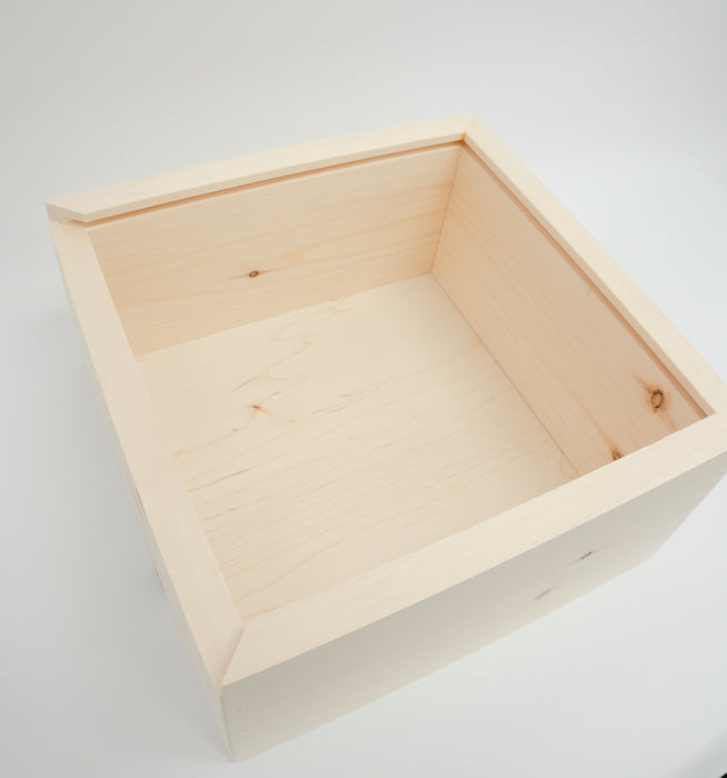 Engraved Baby Keepsake Wooden Box