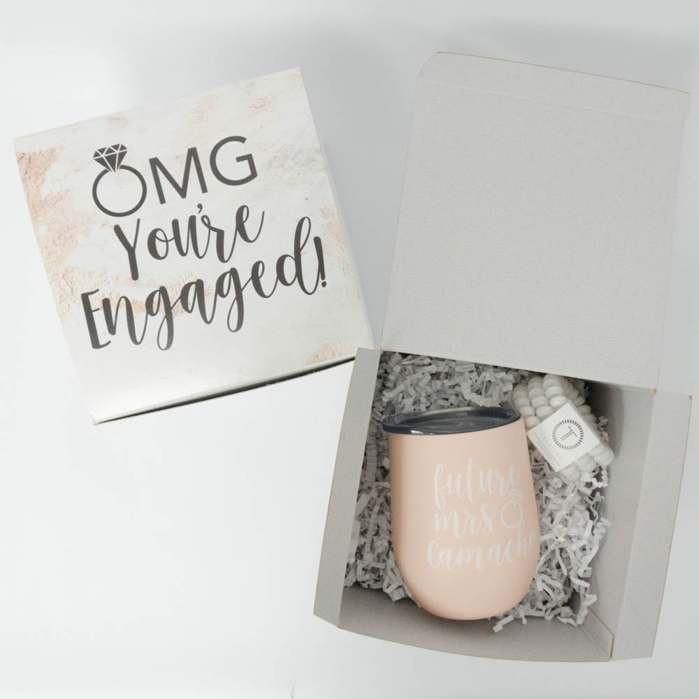 OMG You&#39;re Engaged Engagement Gift Box