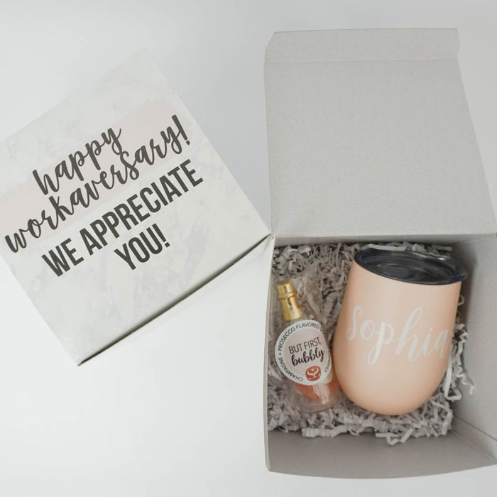 Happy Workaversary We Appreciate You Gift Box