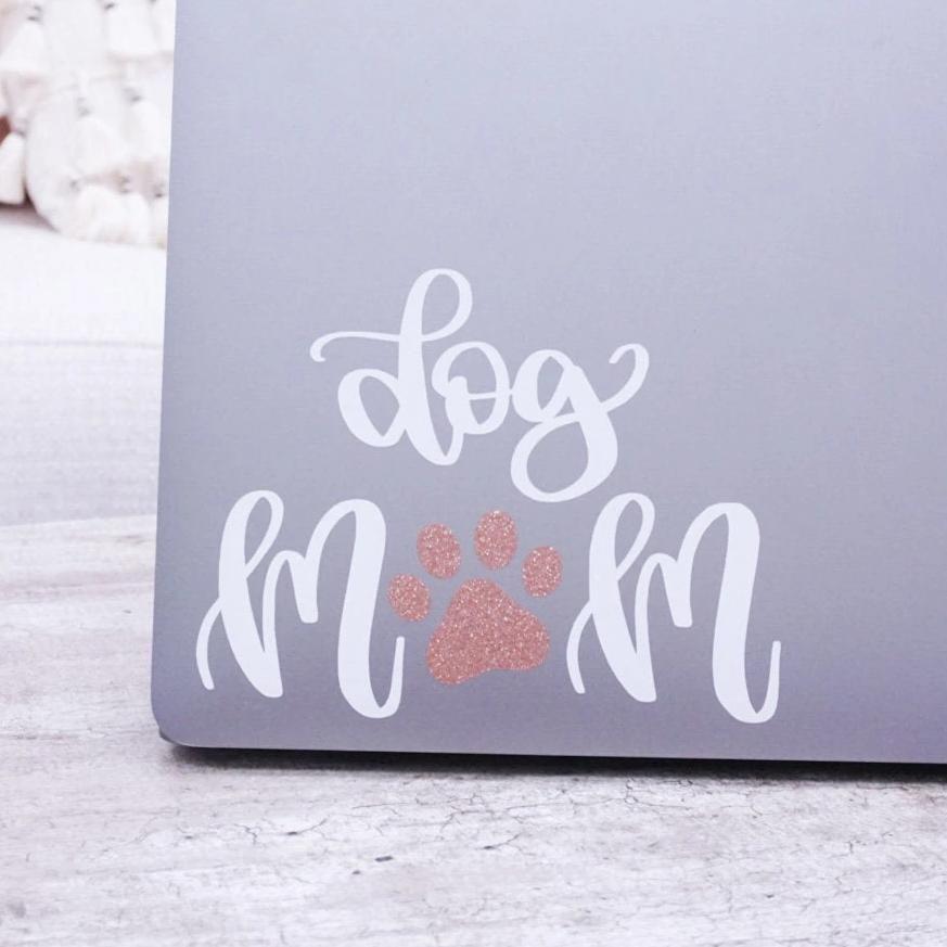 Dog Mom Vinyl Decal