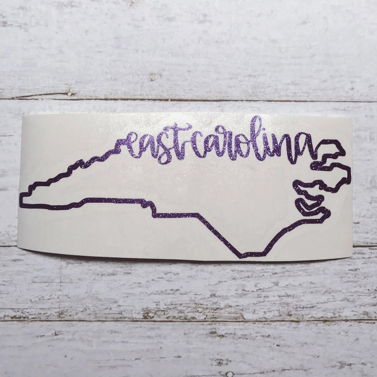 East Carolina NC Vinyl Decal