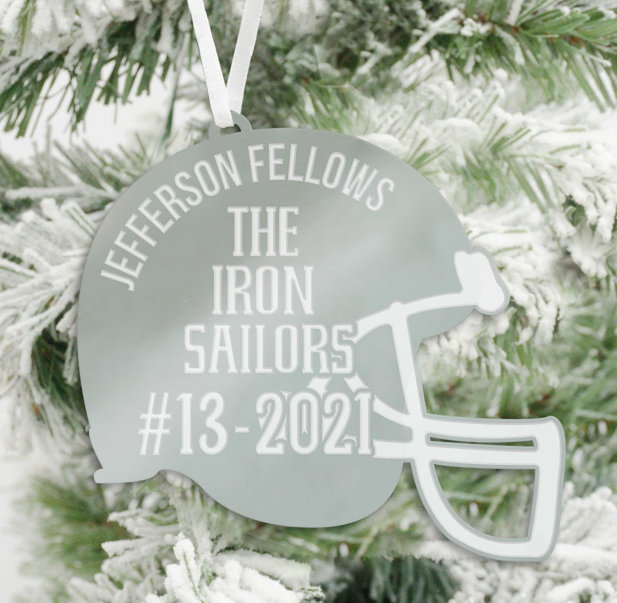 Football Player Ornament