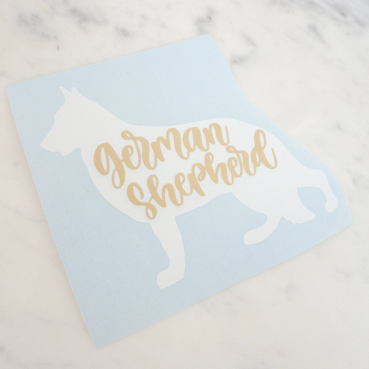 German Shepherd Vinyl Decal