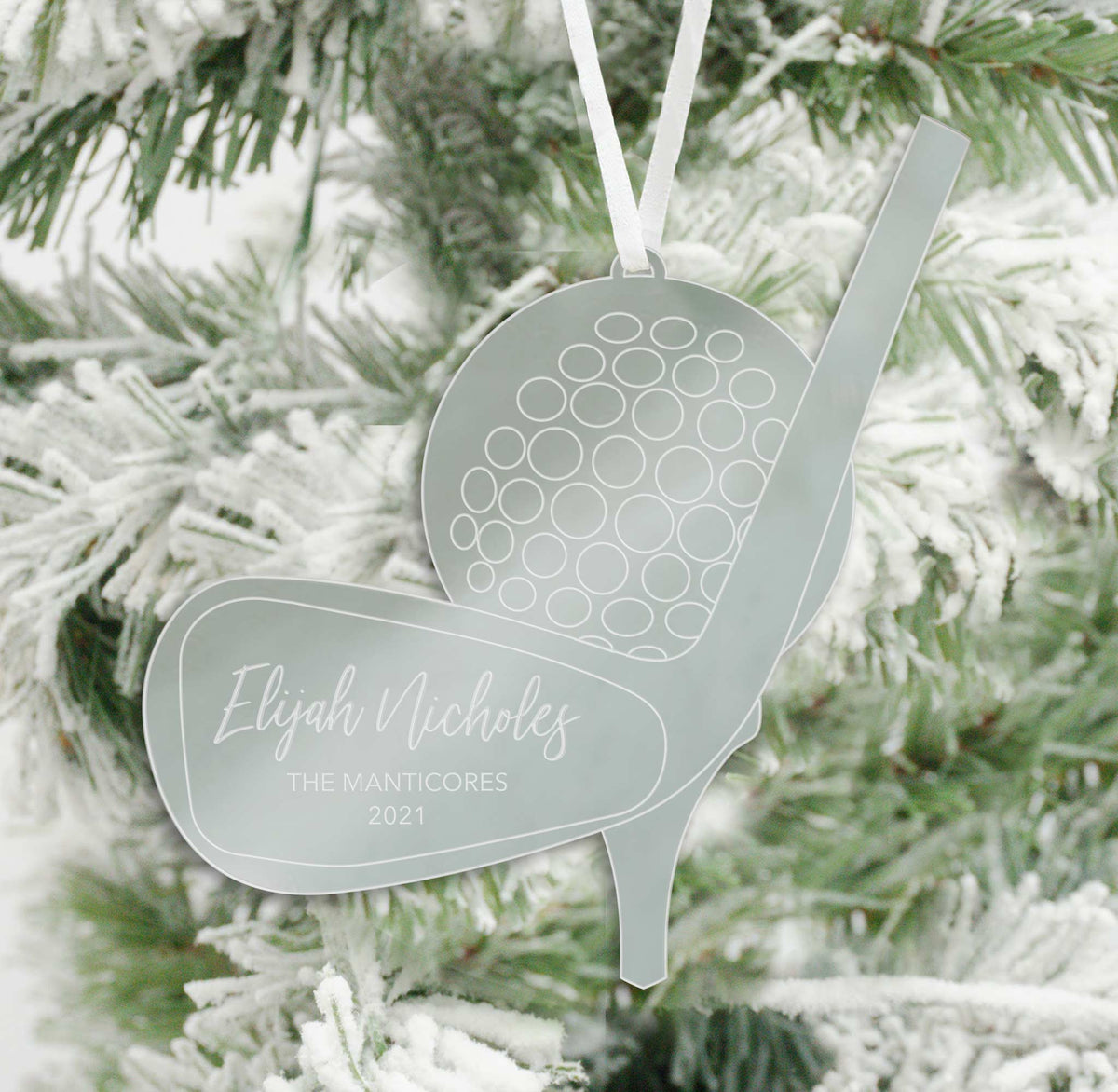Golf Ornament