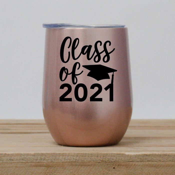 Class of 2021 Wine Tumbler