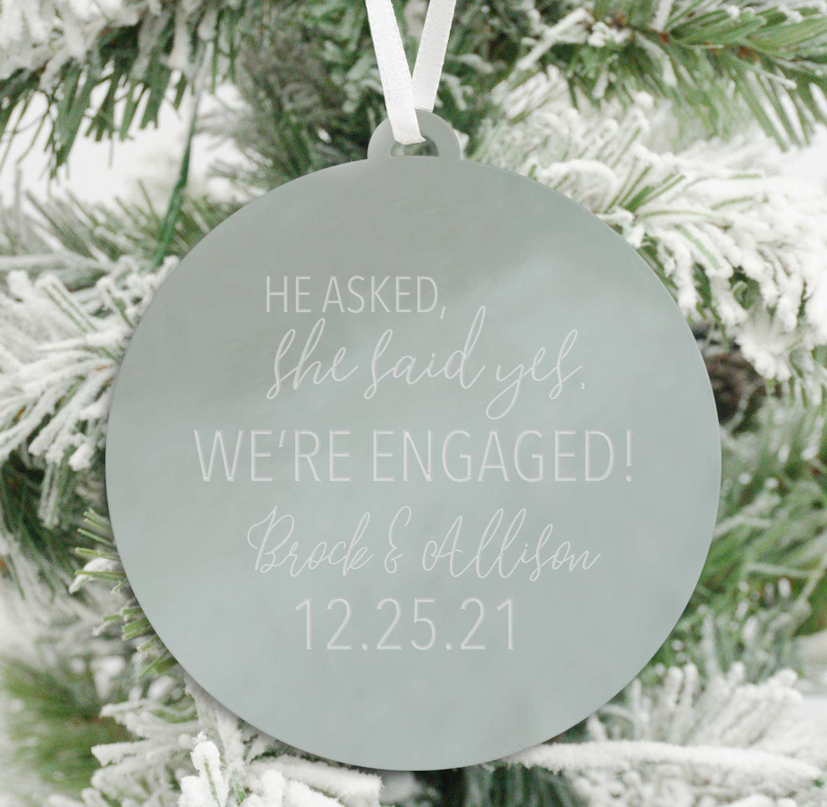 Engaged Ornament
