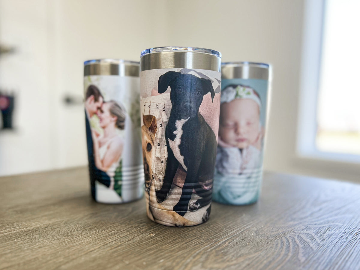 Photo 20 Oz Tumbler Full Wrap