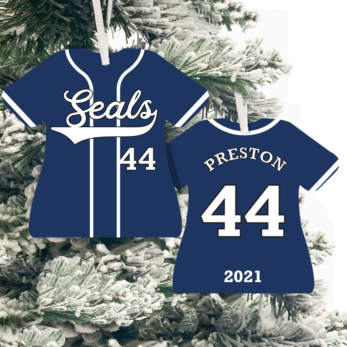 Baseball Jersey Ornament