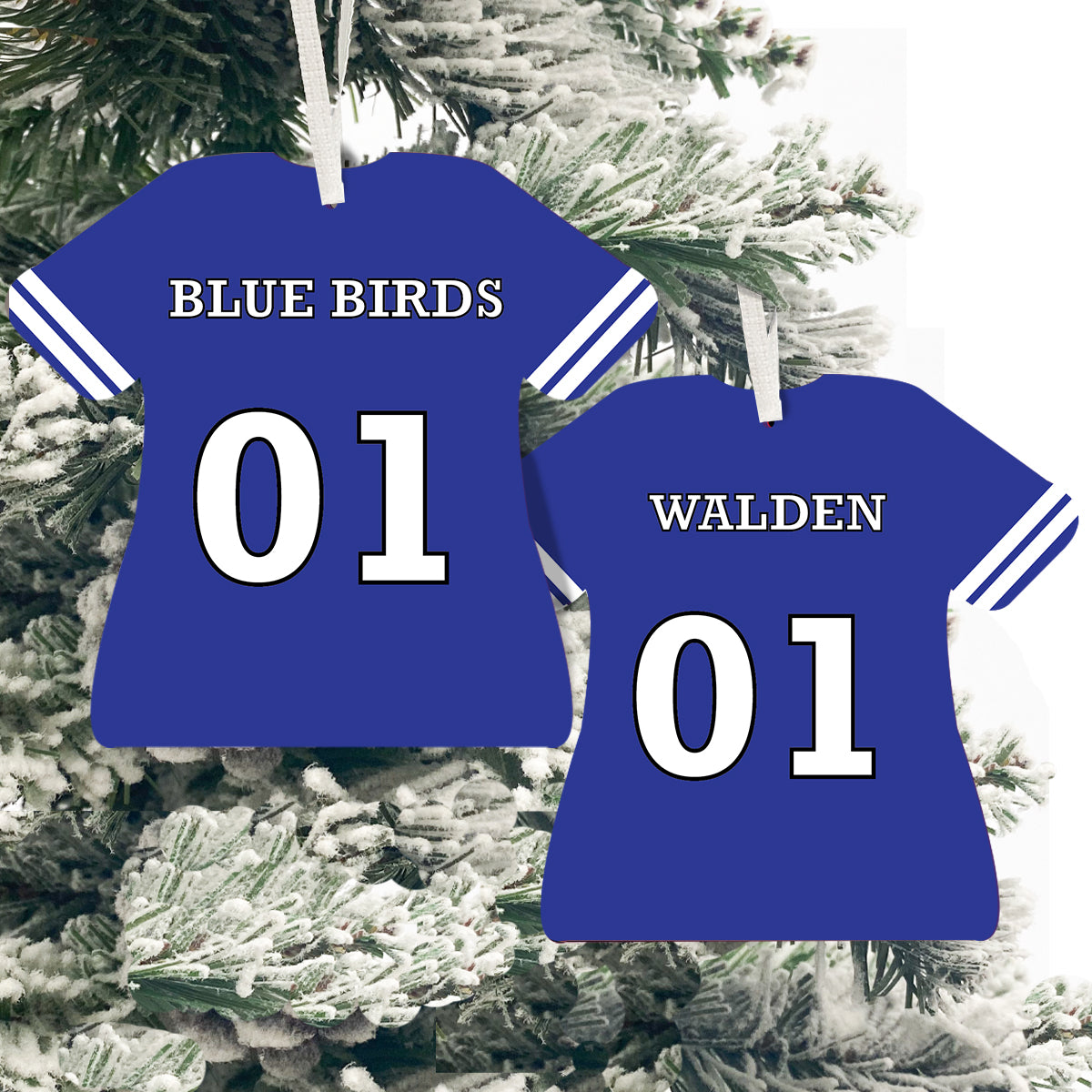 Lacrosse Jersey Ornament