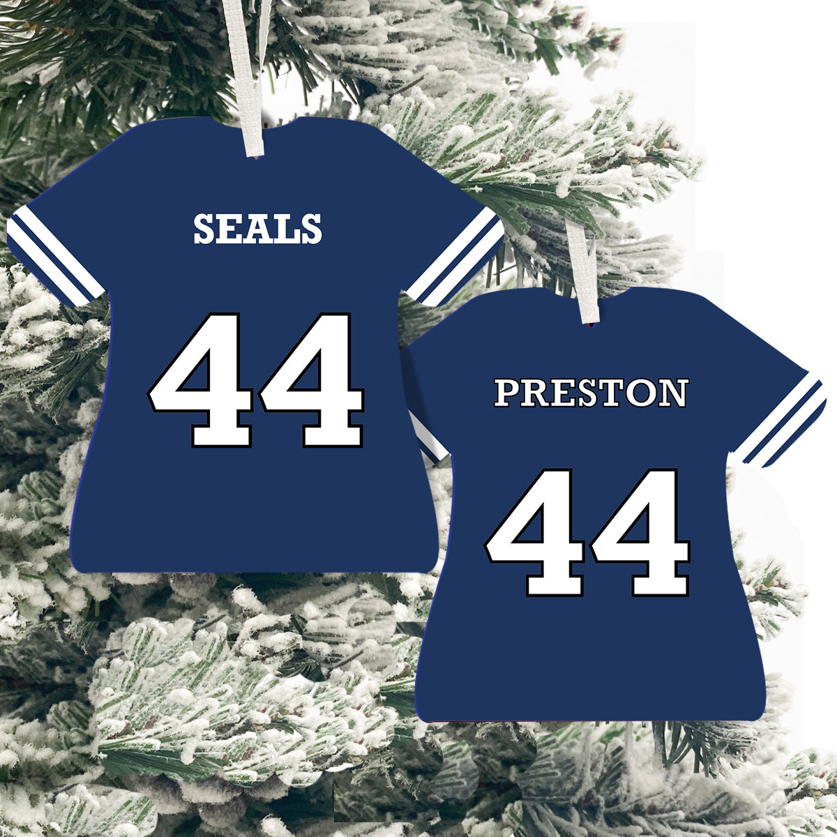 Lacrosse Jersey Ornament