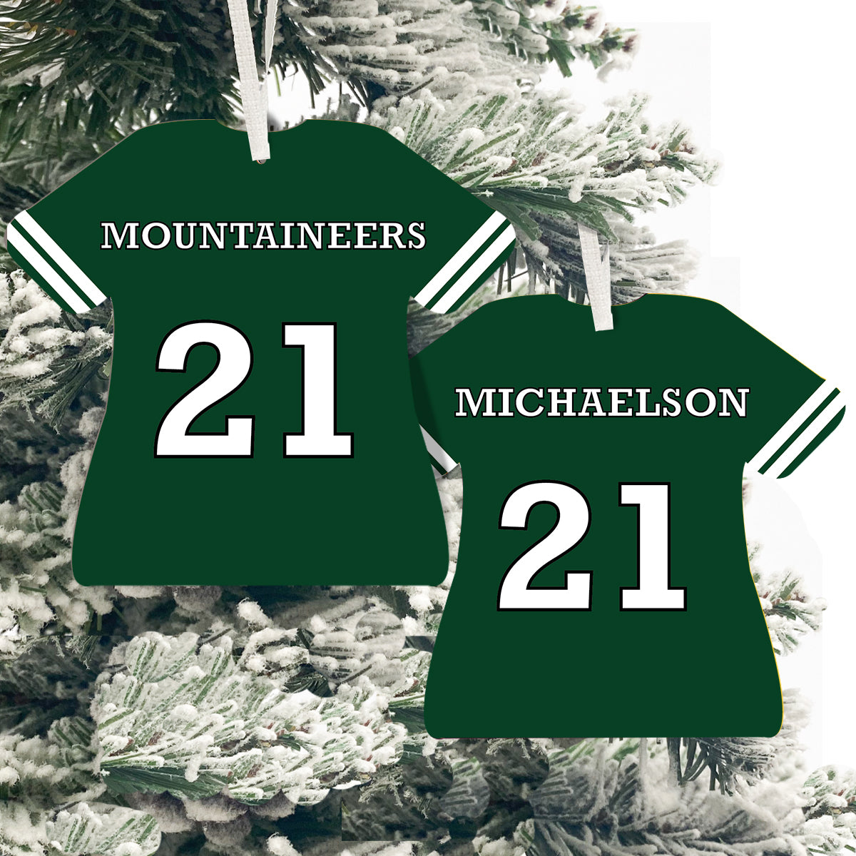 Lacrosse Jersey Ornament