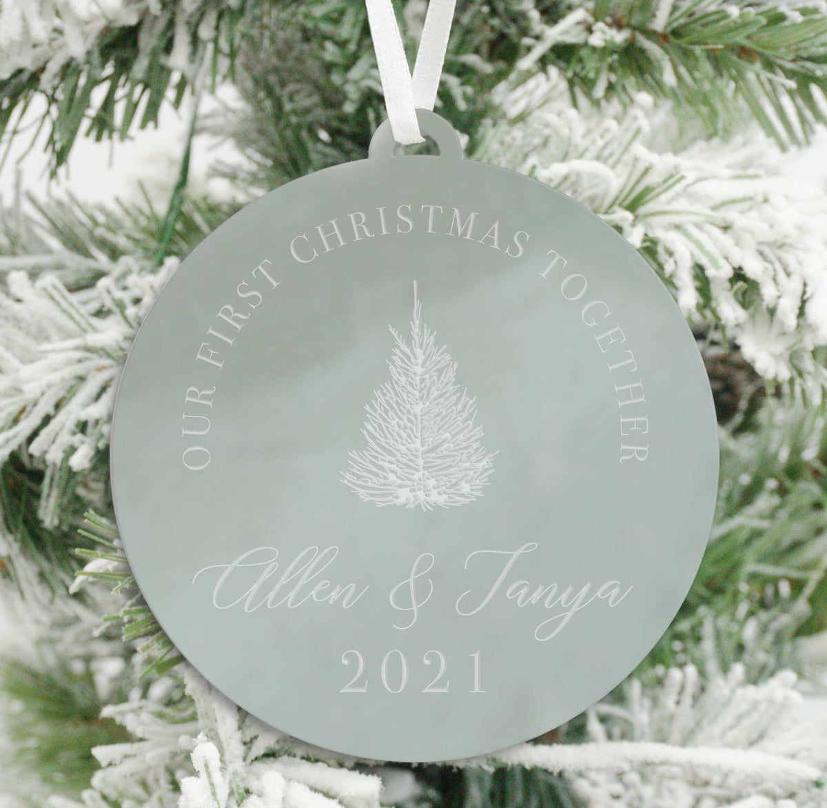 Our First Christmas Together Ornament