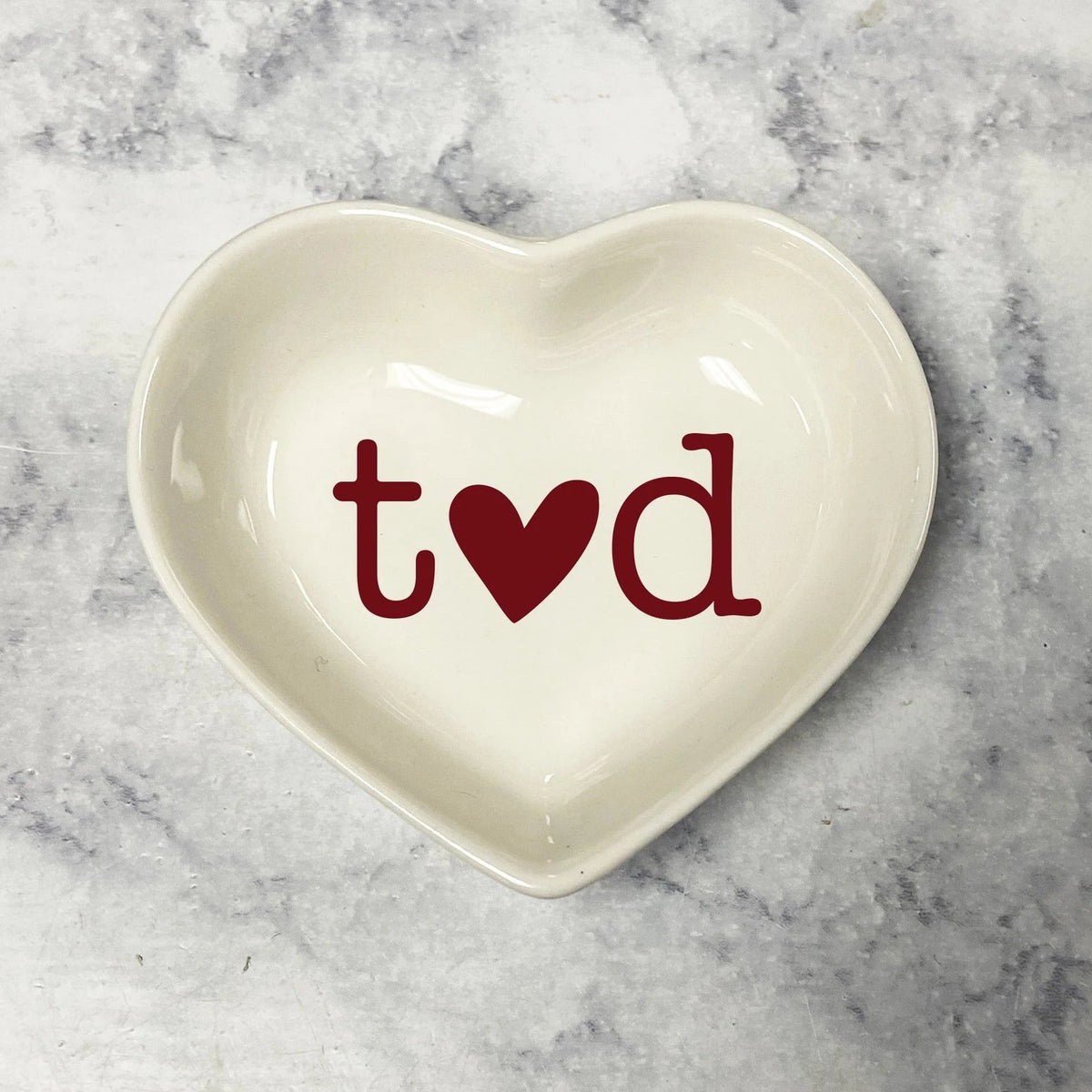 Initials Ring Dish