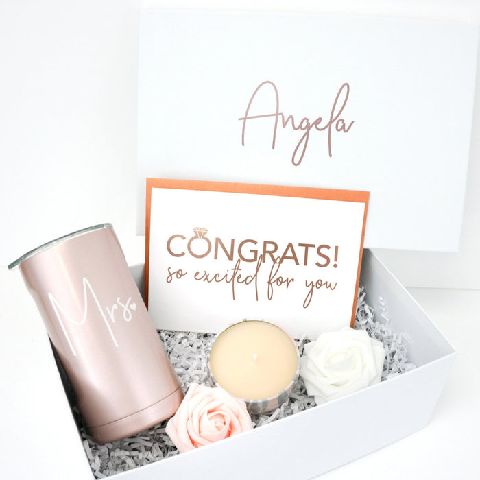 Congrats Mrs Deluxe Engagement Gift Box