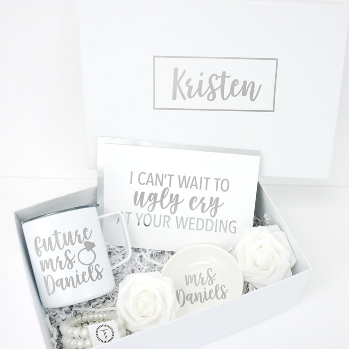Ugly Cry at Your Wedding Deluxe Engagement Gift Box