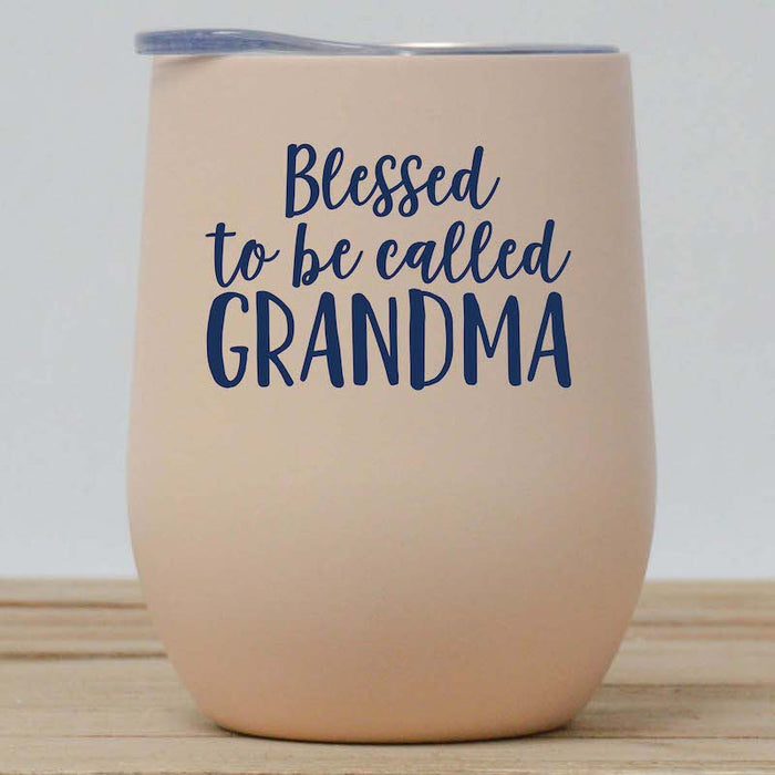 Blessed Grandma Wine Tumbler