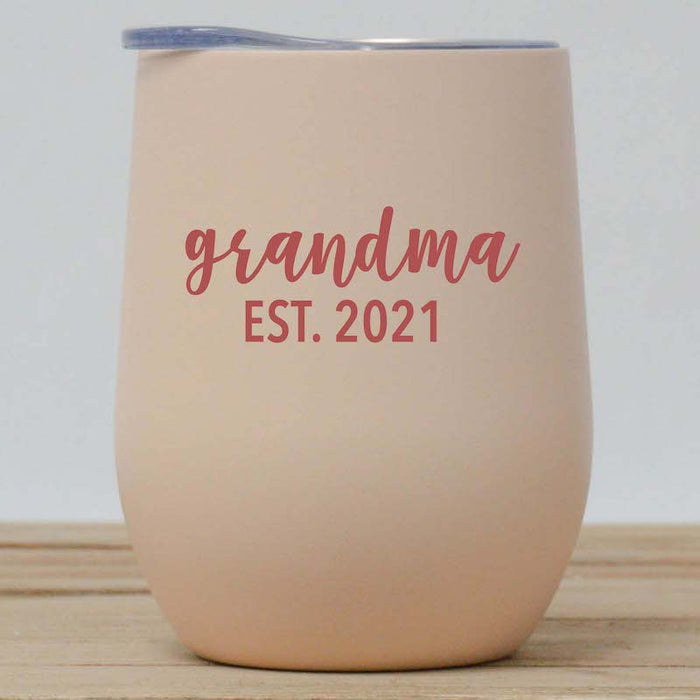 Grandma Est. Wine Tumbler