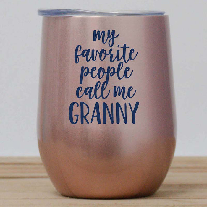 Granny Wine Tumbler